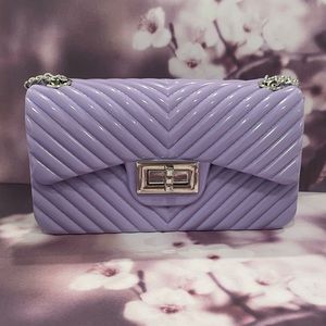 Classic Mini Flap Jelly Cross body Bag.